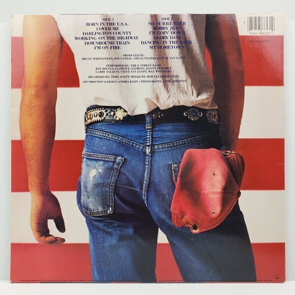 Bruce Springsteen Born in USA Vinyl Record QC 38653 Original Pressing 1984 VG - Picture 5 of 12